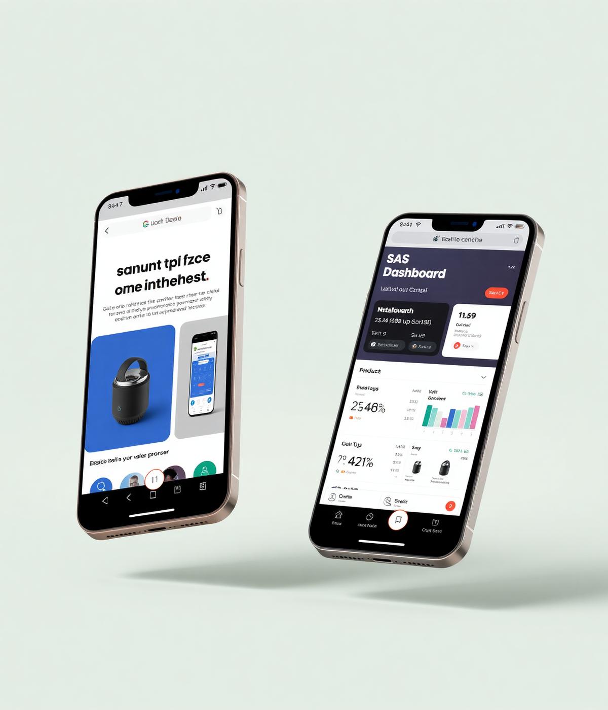 Catterce — Mobile experience